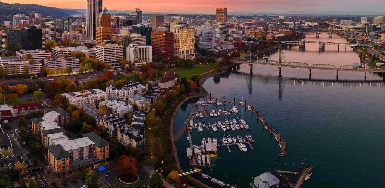 United Airlines Portland office in Oregon