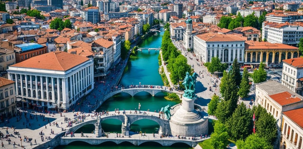 Austrian Airlines Skopje office in Macedonia